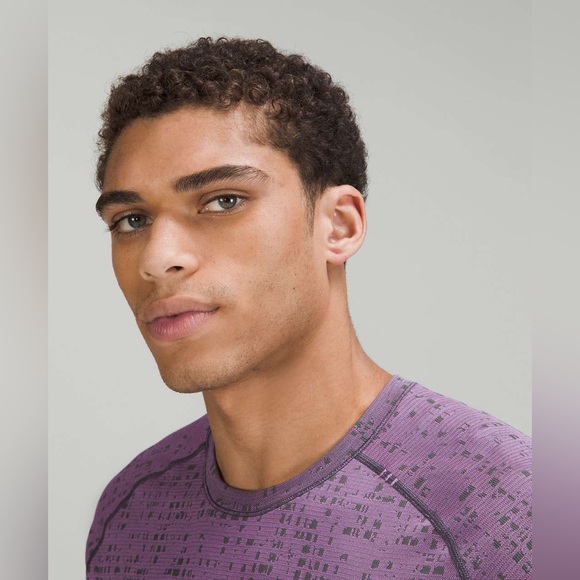 Lululemon Metal Vent Tech Short Sleeve Shirt 2.0-Cube Calibrate Purple Blossom - Picture 2 of 13